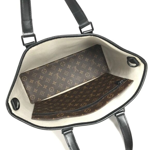 LOUIS VUITTON M45734 MonogramMacassar Weekend Tote PM Tote Bag Shoulder Bag - Picture 12 of 16